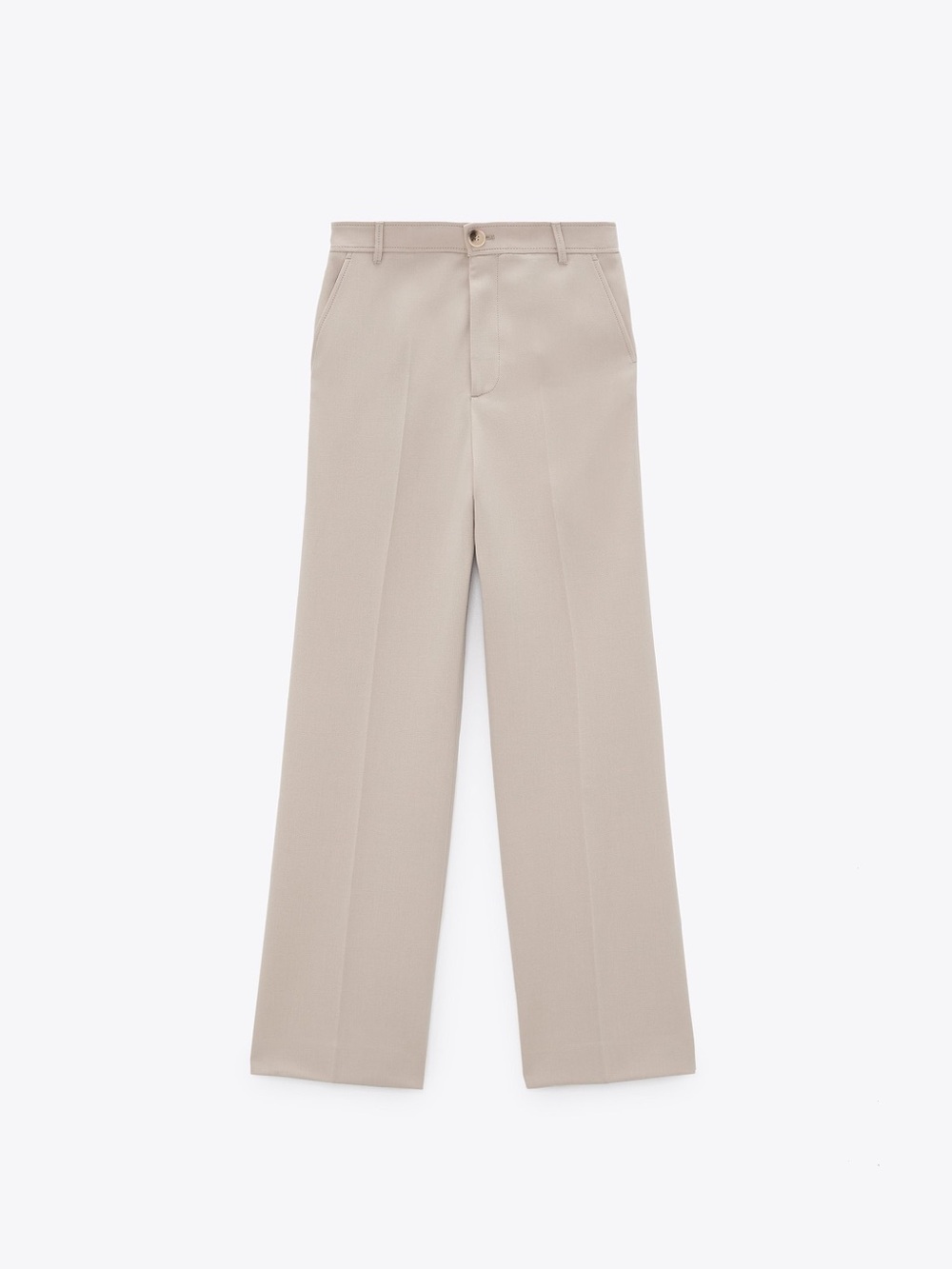 Zara: BNWT beige trousers